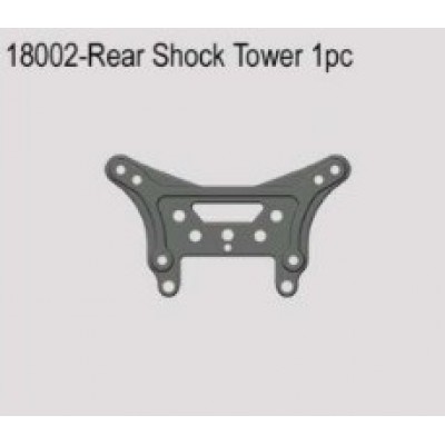 REAR SHOCK TOWER - 1 PC - 1/18 SCALE DART